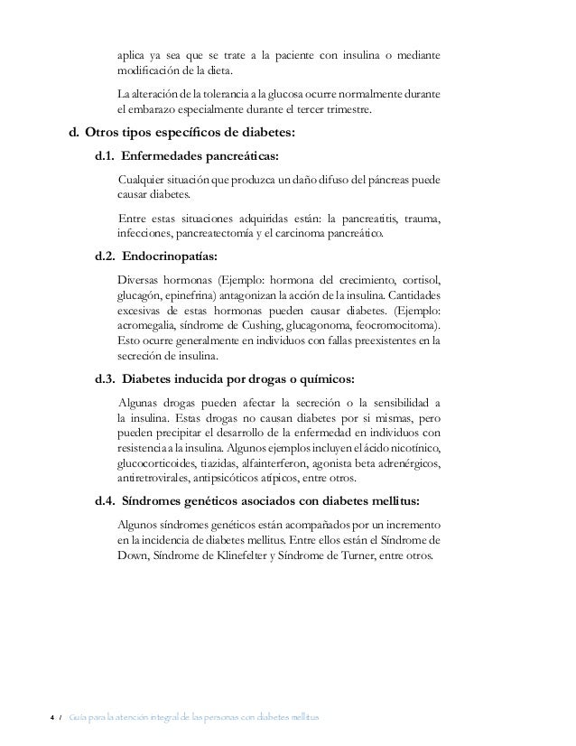 las endocrinopatías están asociadas con diabetes