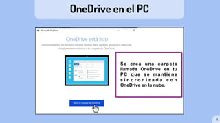 OneDrive en el PC
6