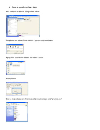 Tutorial Flex y Bison | PDF