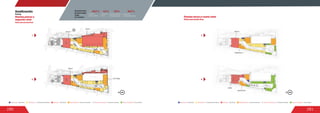 280 281
Zonificación
Zoning
Plantas tercer y cuarto nivel
Third and fourth floor
Plantas primer y
segundo nivel
First and second floor
42
31
Servicios / Services Servicios / ServicesComercio / Commercial Area Comercio / Commercial AreaAnclas / Anchors Anclas / AnchorsZonas Comunes / Common Areas Zonas Comunes / Common AreasÁrea Comidas / Food Area Área Comidas / Food AreaSemianclas / Junior Anchors Semianclas / Junior Anchors
Discriminación
de áreas según
el tipo
de comercio
7.4 % 65.5 %25.2 % 2.0 %
Anclas /
Anchor Stores
Comida /
Food
Entretenimiento /
Entertainment
Comercio /
Commercial Area
ÉXITO
CITY PARK
FOREVER 21
CINES
BODYTECH
RIPLEY RIPLEY
RIPLEY
 