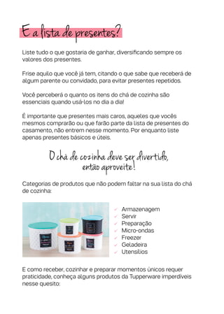 Guia chá de_cozinha Tupperware