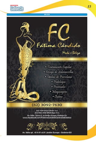 Revista Comercial 15 
BELEZA 
 