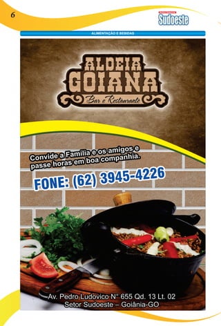 Revista Comercial 6 
ALIMENTAÇÃO E BEBIDAS 
 