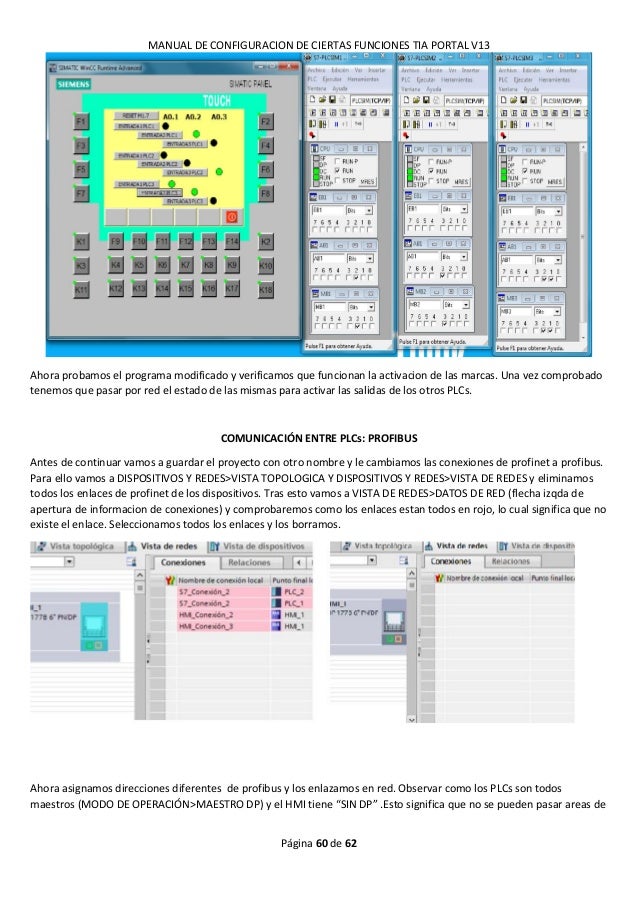 Guia configuracion y funcionamiento tia portal v13
