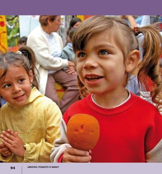 94 ¿Mucho, poquito o nada?
 