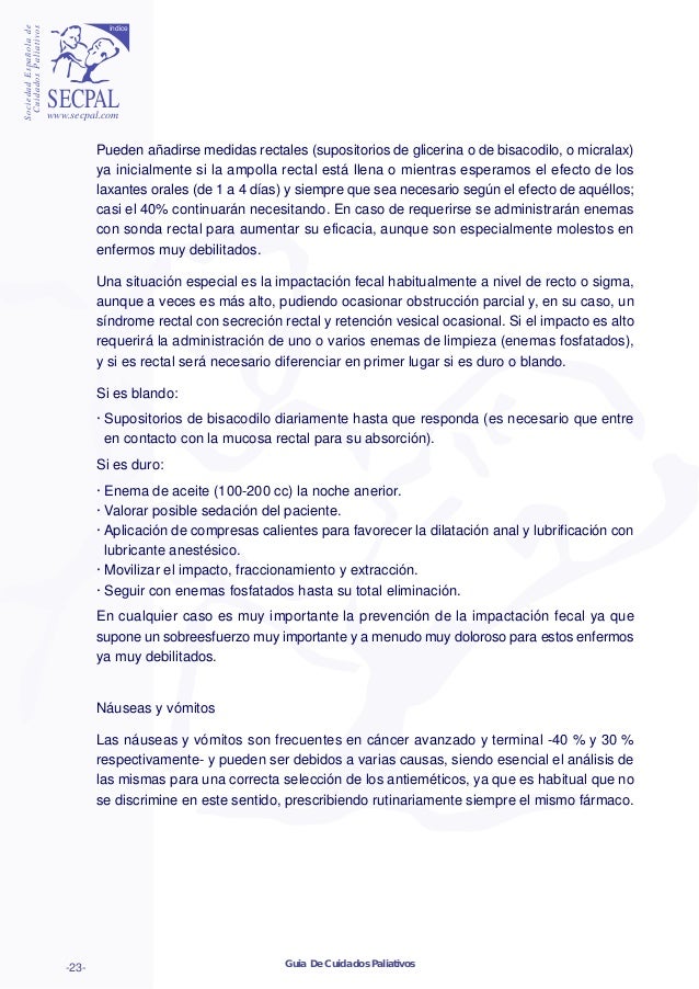 Guia de cuidados paliativos Guia de cuidados paliativos