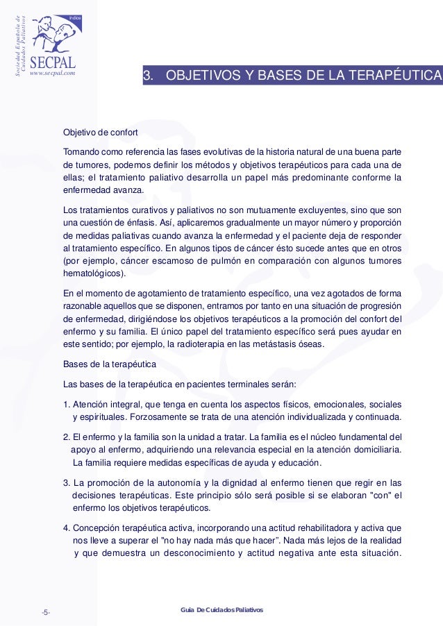 Guia de cuidados paliativos Guia de cuidados paliativos