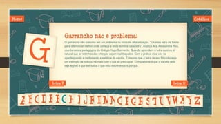 Guia de alfabetização ppt