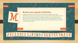 Guia de alfabetização ppt