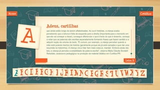 Guia de alfabetização ppt