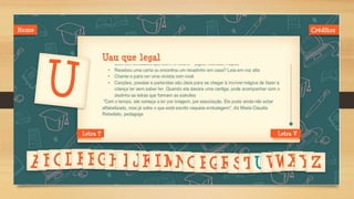 Guia de alfabetização ppt