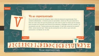 Guia de alfabetização ppt