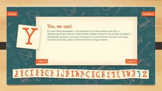 Guia de alfabetização ppt