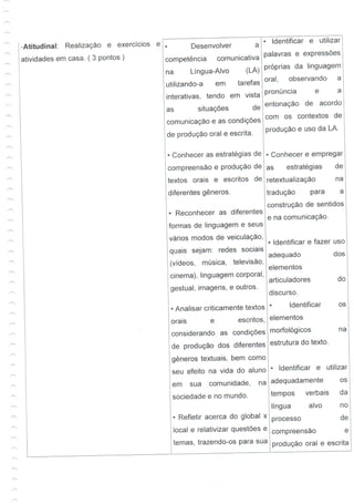 Guia de aprendizagem - Inglês