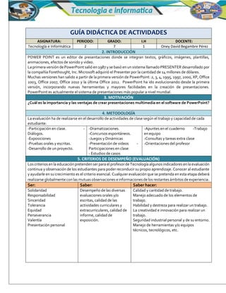 Guia de aprendizaje grado 7 completa | PDF