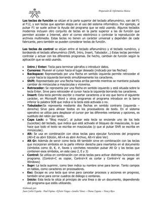 Guia de aprendizaje informatica basica | PDF