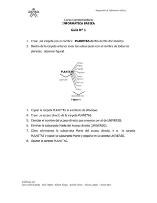 Guia de aprendizaje informatica basica | PDF