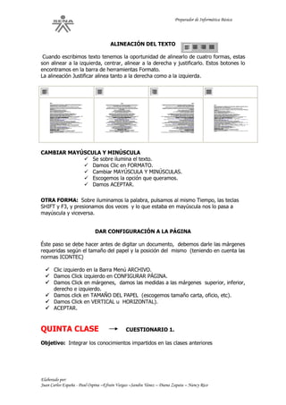 Guia de aprendizaje informatica basica | PDF