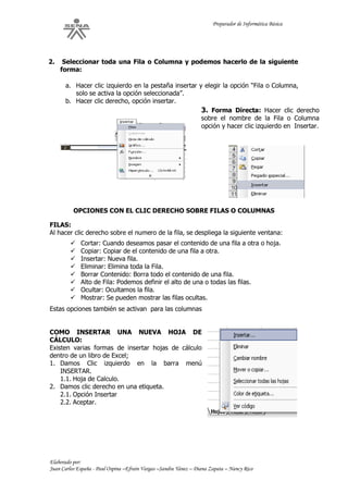 Guia de aprendizaje informatica basica | PDF