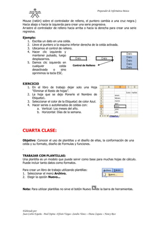 Guia de aprendizaje informatica basica | PDF