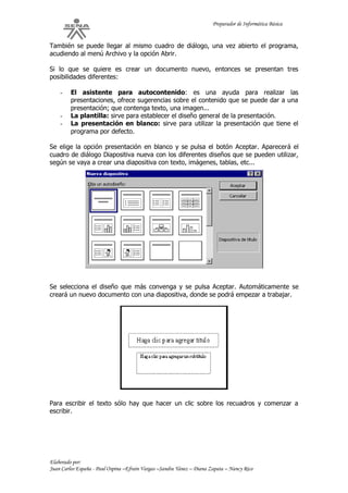 Guia de aprendizaje informatica basica | PDF
