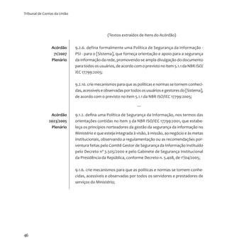 Práticas em Segurança da Informação