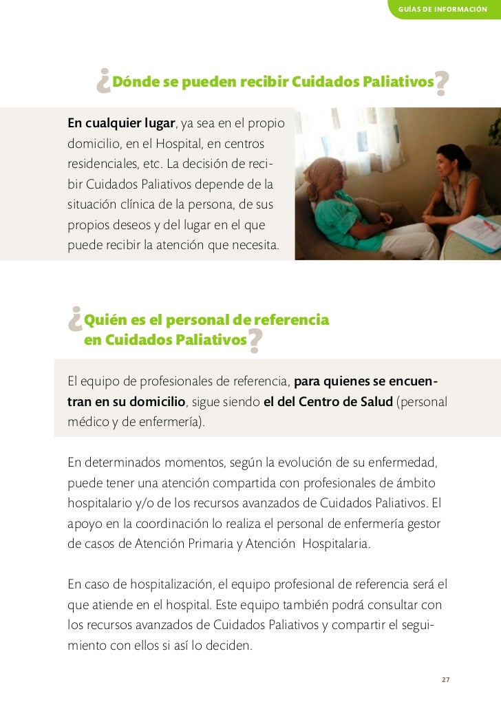 Guia para pacientes sobre cuidados paliativos Guia para pacientes sobre cuidados paliativos