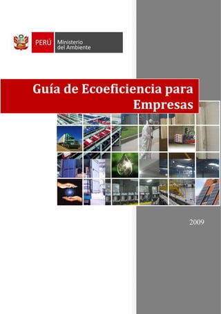  
 
 
 
 
 
 
 
 
2009 
2009
Guía de Ecoeficiencia para 
Empresas 
 