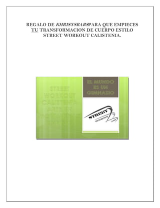 Calistenia y street workout el entrenamiento con el peso corporal pdf clearance
