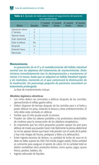 Guia de Estreñimiento en el niño - ATENSALUD | PDF