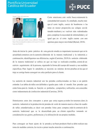 Guía de estudio - Sastrería básica.
