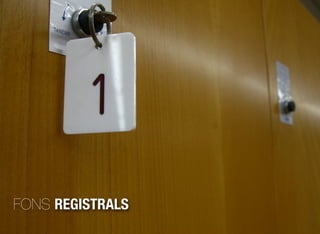 FONS REGISTRALS
 