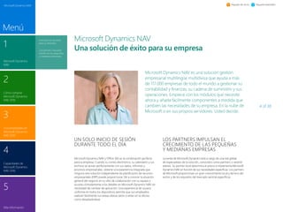 Nueva Guia de funcionalidades Microsoft Dynamics NAV 2016 | PDF