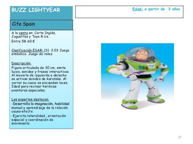 juguettos buzz lightyear