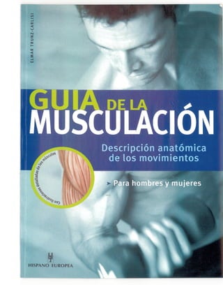 Guia de la musculacióndescripción anatómica de los movimientos
