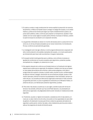 Guia de la reforma constitucional penal 2008 | PDF