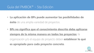 Guia de los Fundamentos para la Direccion de Proyectos - Guia del PMBOK ...