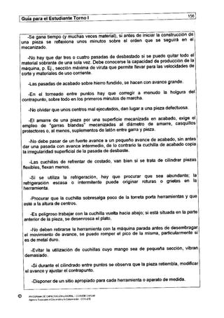 Guia del torno 1