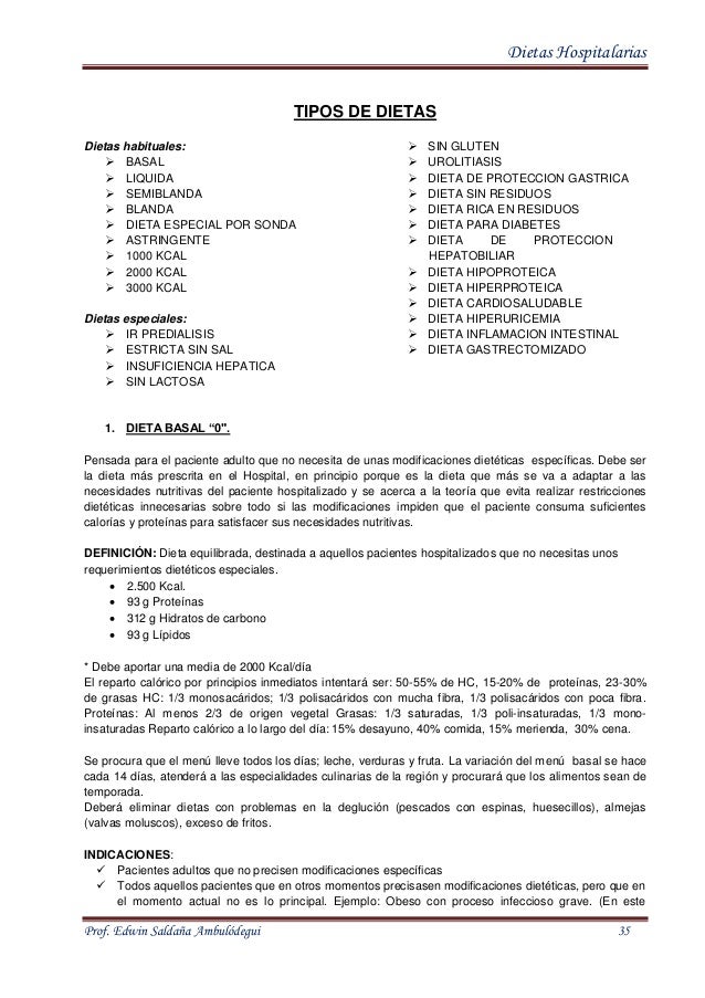 Guia de nutrición hospitalaria Guia de nutrición hospitalaria