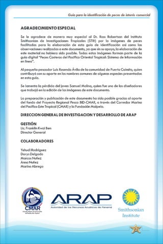 ABC Guia de peces de panama