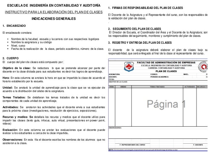 guia de plan de clases planeamiento de clases