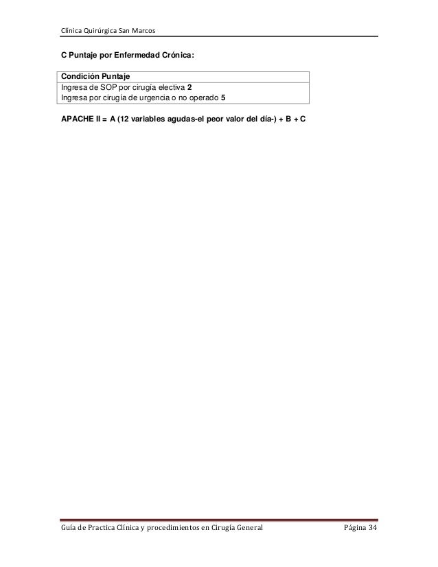 Guia de practica clinica cirugia Guia de practica clinica cirugia