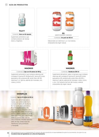 Guía de Productos Omnilife México 2020
