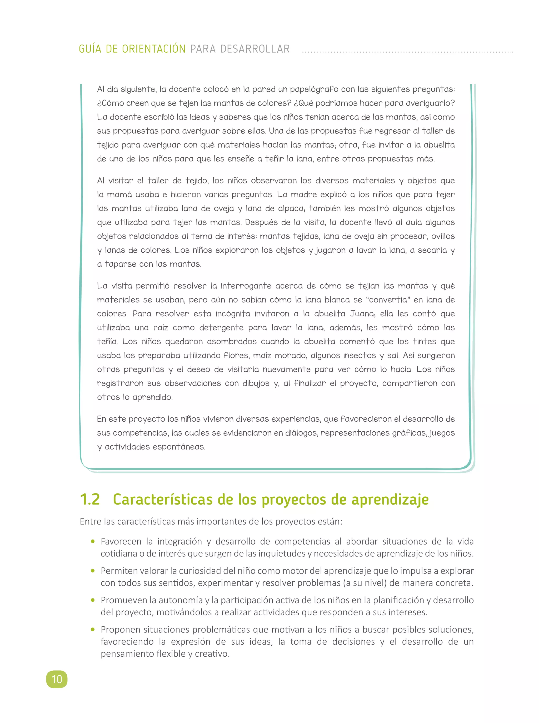 Proyectos de Aprendizaje en Educación Inicial | PDF