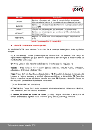 Intec Gui Guia de seguridad en servicios DNS (INTECO) | PDF