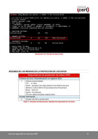 Intec Gui Guia de seguridad en servicios DNS (INTECO) | PDF