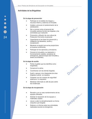 Guia de simulacros stps | PDF