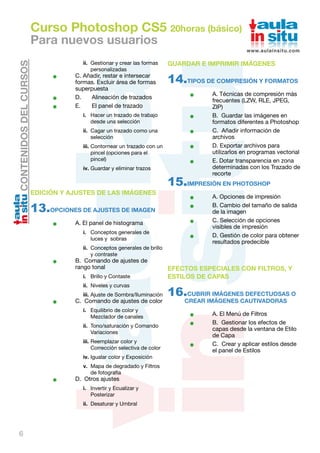 Guia de temas adobe photoshop cs5 | PDF