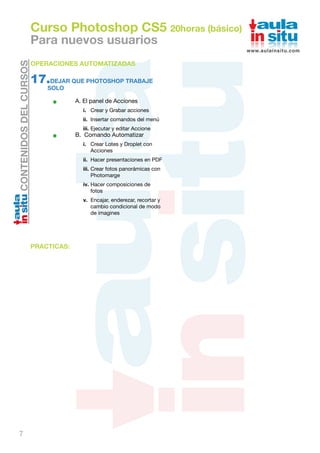 Guia de temas adobe photoshop cs5 | PDF