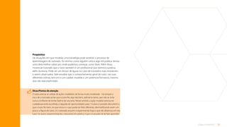 32
O que é tutoria?
Dicas/Pontos de atenção
O tutor precisa se utilizar de ações modelares de forma muito moderada – há sempre o
risco de o tutorado achar que o tutor fez algo tão bem, admirá-lo tanto, que não se sinta
nunca confiante de tentar fazê-lo do seu jeito. Nesse sentido, a ação modelar precisa ser
cuidadosamente escolhida, e seguida de oportunidades para: 1) tutor e tutorado discutirem o
que o tutor fez bem, no que errou e o que podia ter feito diferente, desmistificando assim um
pouco a figura do tutor; 2) o tutorado assumir e experimentar logo o que ele observou em seu
tutor. Só assim, experimentando, colocando em prática, é que o tutorado irá de fato aprender.
Propósitos
Há situações em que modelar uma estratégia pode acelerar o processo de
aprendizagem do tutorado. Ao vermos como alguém coloca algo em prática, temos
uma ideia melhor sobre por onde podemos começar, como fazer. Além disso,
mostra ao tutorado que o tutor também é um profissional que domina a prática,
além da teoria. Pode ser um divisor de águas no caso de tutorados mais resistentes
a serem observados. Vale ressaltar que o comportamento geral do tutor, nas suas
diferentes rotinas, tem em si um caráter modelar e um potencial formativo, mesmo
que não seja explicitado.
Sumário
 